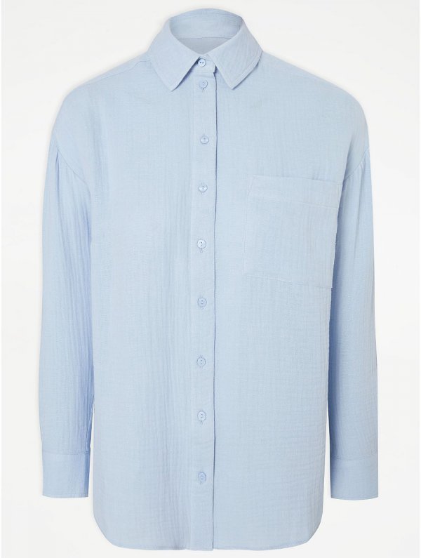 Light Blue Long Sleeve Shirt