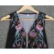 Distinctive Embroidery Print Sleeveless Top