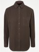 Brown Button Up Casual Shirt