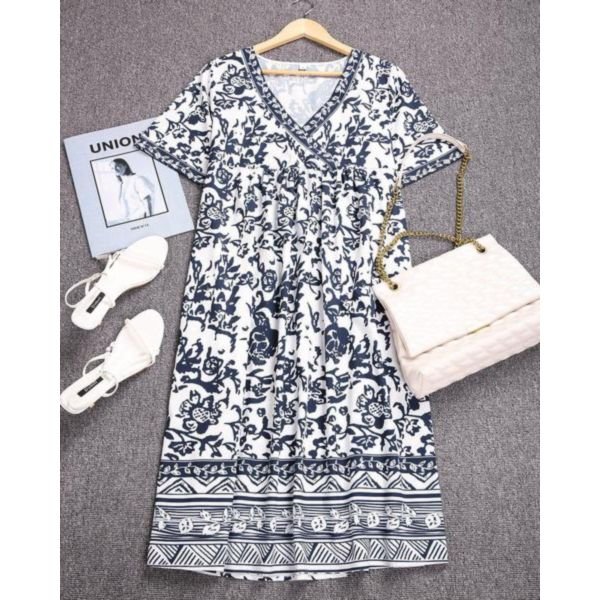 Better to Best Printed Dress